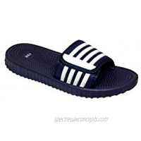 Men's Slides Slip On Sandal Slipper Comfortable Shower Beach Shoe Flip Flop