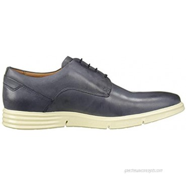 Driver Club USA Men's Leather Naples Light Weight Technology Oxford Laceup Sneaker