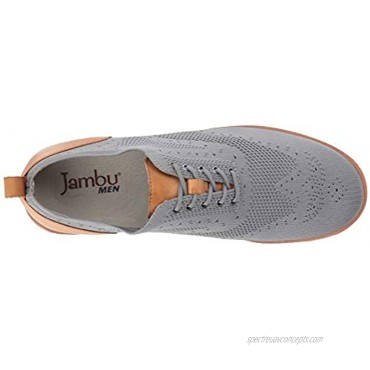 Jambu Mens Franklin Oxford Casual Shoes Grey
