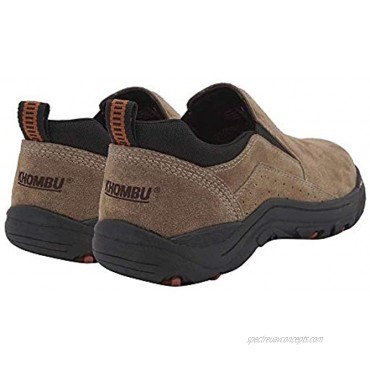 Khombus Men's Liam Suede Water Resistant Shoes Brown 9