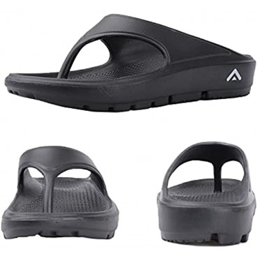 Unisex Flip Flops Sandals with Arch Support Comfortable Post Exercise Active Sport Recovery Slides Shoes for Women and Men