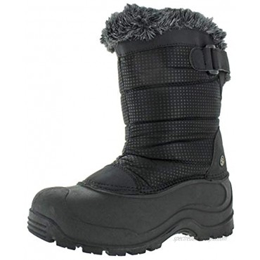 Northside Women's Saint Helens Waterproof Nylon Winter Snow Boot Gray Size