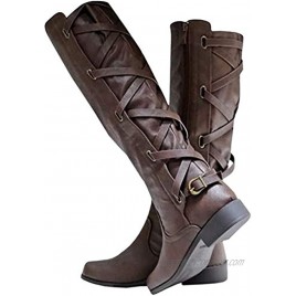 Coutgo womens Cowboy Boots