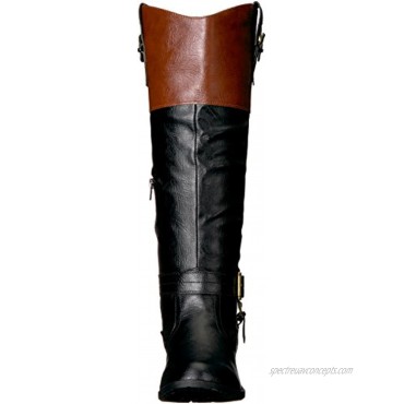 Rampage Women's Ivelia Fashion Knee High Casual Riding Boot Available in Wide Calf