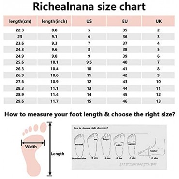 Richealnana Women's Platform Lace Up Stiletto High Heels Knee High Boots