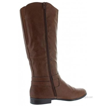 Style & Co. Womens Kindell Almond Toe Knee High Riding Boots