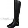 Thalia Sodi Womens Vallie Leather Closed Toe Knee High Fashion Boots