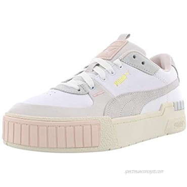 PUMA Womens Cali Sport Mix Suede Lifestyle Fashion Sneakers