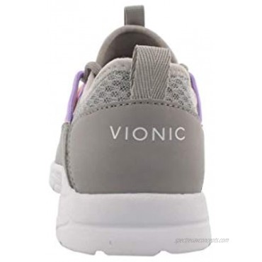 Vionic Women's Brisk Zeliya Slip-on Walking Shoes Ladies Supportive Active Sneakers That Include Three-Zone Comfort with Orthotic Insole Arch Support Medium and Wide Fit