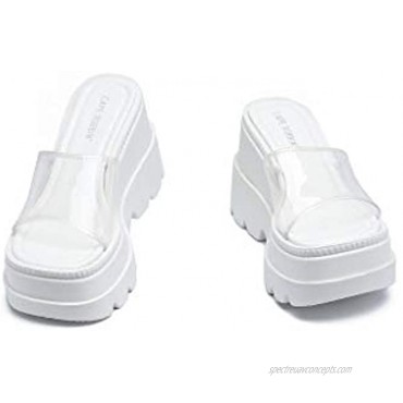 Cape Robbin Gardener Platform Clogs Slippers for Women Women’s Fashion Comfortable Slip On Slides Shoes