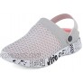 MaxMuxun Womens Mens Mules and Clogs Slip on Breathable Casual Gray Sneakers Walking Shoes
