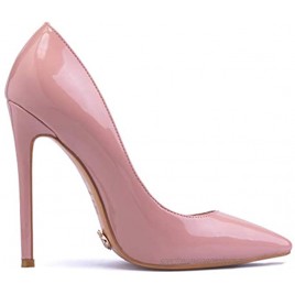 Petit Cadeau Leona Women's Classic & Sexy Pointed Toe Slip on Pumps with 5 Stiletto High Heels. Handmade to Perfection.