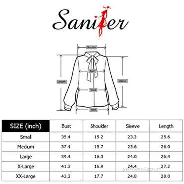 Sanifer Women's Casual Long Sleeve Color Block Striped T Shirts Tunic Tops Blouses