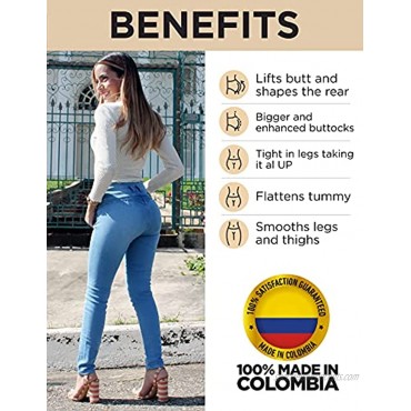 ARANZA Pantalones Colombianos Levanta Cola Butt Lifting Colombian Jeans