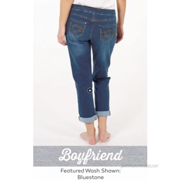 PajamaJeans Womens Stretch Jeans Boyfriend Loose Jeans for Women