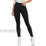 SweatyRocks Women's Casual Button High Rise Skinny Denim Jeans