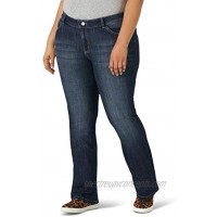Wrangler womens Plus Size Western Mid Rise Boot Cut Jean