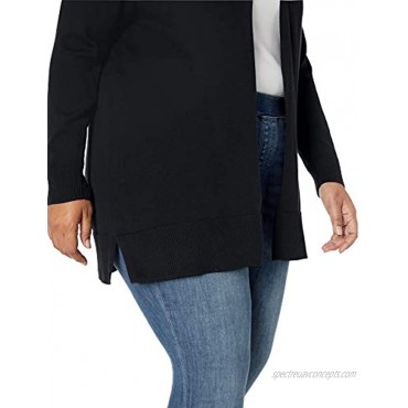 Essentials Women's Plus Size Lightweight Open-Front Cardigan Sweater