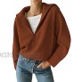 BTFBM Women’s Casual Long Sleeve Half Zip Pullover Sweaters Solid V Neck Collar Ribbed Knitted Loose Slouchy Jumper Tops