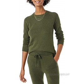 Essentials Women's Classic-fit Soft-Touch Long-Sleeve Crewneck Sweater