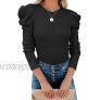 Yissang Women's Casual Long Sleeve Crewneck Pullover Knit Sweater Tops