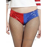 DC Comics Suicide Squad Harley Quinn Sequin Hot Pant …
