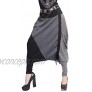 ellazhu Women's Elastic Waist Black Genie Pants Yoga Trouser GY2052