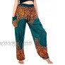 LOFBAZ Elephant Harem Pants for Women S-4XL Plus Yoga Hippie Boho PJ Clothing