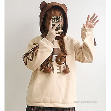 CRB Fashion Womens Teens Animal Anime Cosplay Cartoon Sweatshirt Shirt Hoodie Hoody Top Jumper Sweater Bear