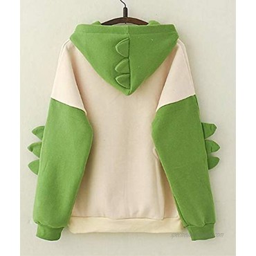 CRB Fashion Womens Teens Animal Anime Cute Emo Dinosaur Cosplay Cartoon Shirt Hoodie Hoody Top Jumper Sweater