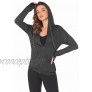 ELESOL Full Zip Hoodie Women Long Sleeve Hooded Sweatshirt Thumbhole Lightweight Workout Jacket with Pockets S-XXL