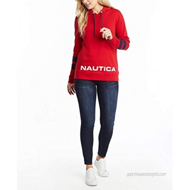 Nautica Women's Classic Supersoft 100% Cotton Pullover Hoodie