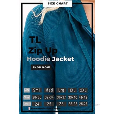 Women's Active Casual Zip Up Hoodie Jacket Lightweight Thin Junior Plus Sweater