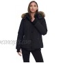 ALPINE NORTH Women's Down Bomber Jacket Winter Coat