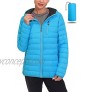Little Donkey Andy Women's Packable Lightweight Puffer Jacket Hooded Windproof Winter Coat with Recycled Insulation