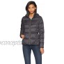Lucky Brand Women's Short Lightweight Packable Down Coat with Boxed Quilt