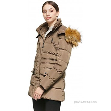 Orolay Women's Thickened Short Down Jacket Winter Coat
