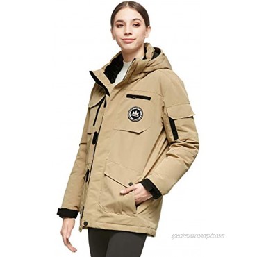Orolay Women’s Warm Parka Jacket Anorak Winter Coat with Multiple Pockets