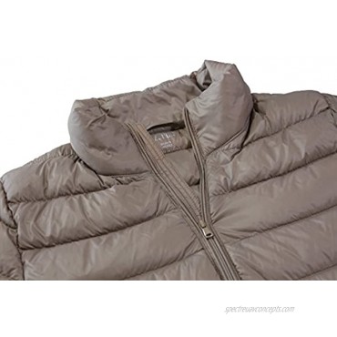 ZSHOW Women's Packable Down Jacket Lightweight Short Down Coat Windproof Outerwear Jacket
