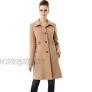 BGSD Women's Heather Wool Blend Walking Coat Regular Plus Size & Short