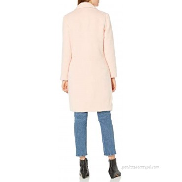cupcakes and cashmere Women's Effie Double Breasted Brushed Wool Coat