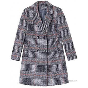 Women's Coat Jacket Double Breasted Overcoat Coat Winter Outerwear