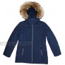 Andrew Marc Ladies Quilted Jacket With Stretch Navy Large