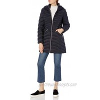 LAUNDRY BY SHELLI SEGAL Women's Lightweight Curve Quilted Puffer Jacket