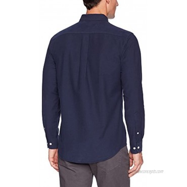 Essentials Men's Regular-Fit Long-Sleeve Oxford Shirt