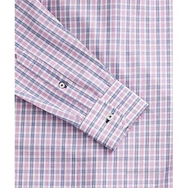 UNTUCKit Dolcetto Wrinkle Free Untucked Shirt for Men Long Sleeve Pink