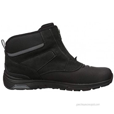 Dunham Men's Trukka Zip Mid Calf Boot Black 8 X-Wide