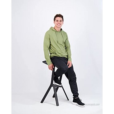 3 Pack: Men's 100% Cotton Lightweight Casual Pullover Drawstring Hoodie With Pocket