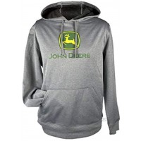 John Deere Western Sweatshirt Men Hoodie Logo Kangaroo Pocket 14470000