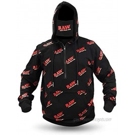 Rolling Papers X RAW Rawler Hoodie | Multi Function Smokers Hoodie with Face Mask